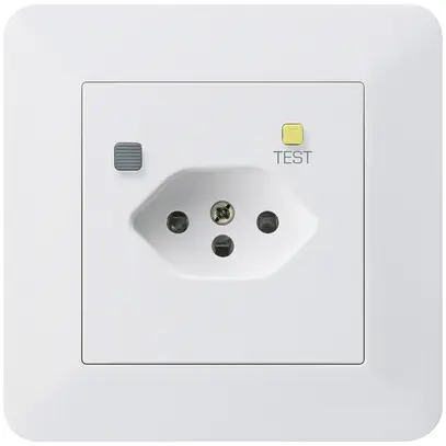 Presa INC KTR T13 FI 30mA bianco 