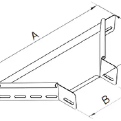Sortie en T Lanz 400×60mm ZMA 