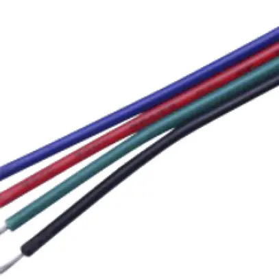 Câble DOTLUX, 1m 4×0.52mm², pour bandes LED RGB 