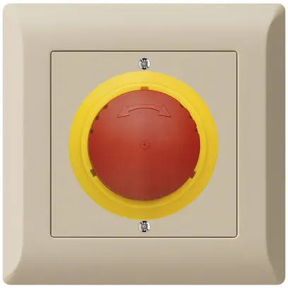 Contatto rotativo INC kallysto.line ARRESTO DI EMERGENZA beige 