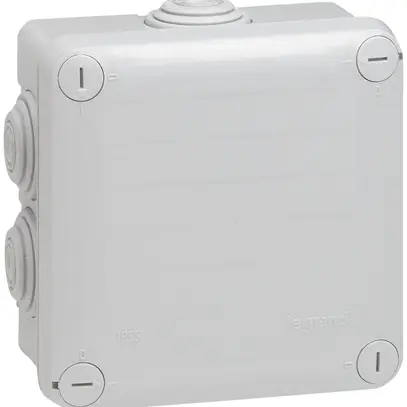 AP-Abzweigdose PLEXO 105×105mm leer grau 