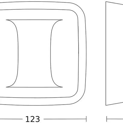 Rilevatore di presenza AP Steinel Hallway COM1 IP54 2.8m HF nero 