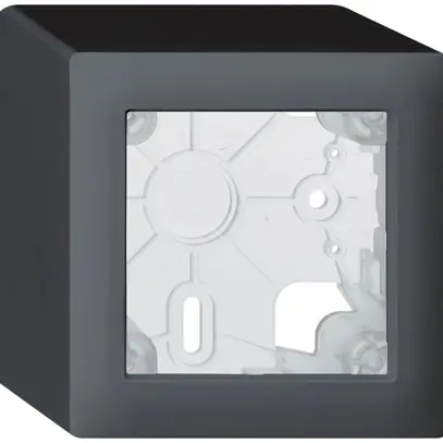 Scatola AP kallysto antracite h=64mm 