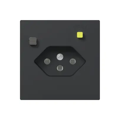 UP-FI-Steckdose SIDUS E T13 30mA anthrazit 