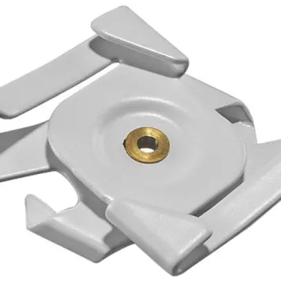 Étrier de suspension pour rails DOTLUX système triphasé, plafonds à grille, noir 