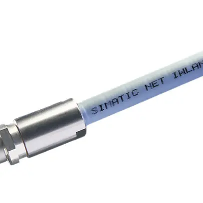 Cavo coassiale Siemens IWLAN RCoax 2GHz 50Ω AM3, senza alog. turchese pastello 