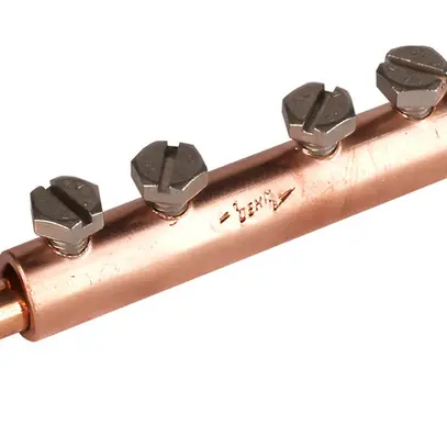 Manicotto di giunzione DEHN/elvatec per 2 conduttori rotondi Ø 8mm 