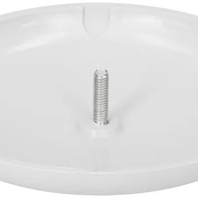 Rosace de plafond MH clips à ressort Ø95×13mm gris clair 