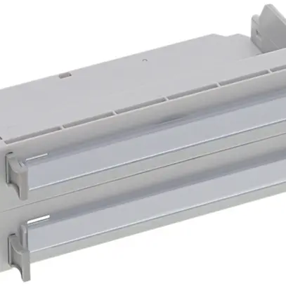 Plaque de couverture HD gris clair en matière synthétique sans halogène 