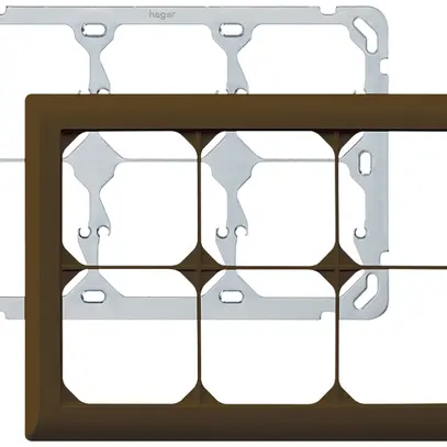 Intestazione INC kallysto.line 2×3 marrone orizzontale 