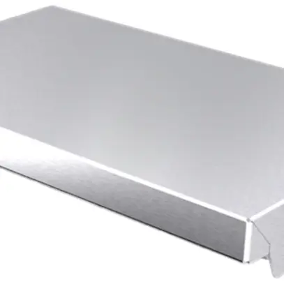 Schutzdach Rittal AX, für Kompakt-Schaltschrank 300×210mm, Edelstahl 