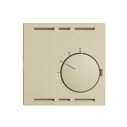 Thermostat d'ambiance ENC EDIZIOdue vanille, sans interrupteur 
