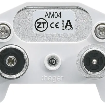 Intérieur pour prise antenne R/TV/données Hager montage E 2GHz 11db 