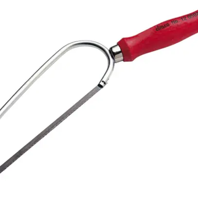 Scie de poche 150mm avec poignée en bois 