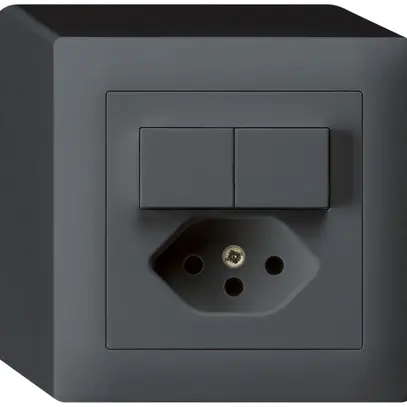 Combinazione AP 1/3+3/1P+T13 antracite kallysto 