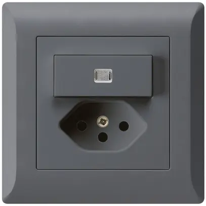 Combinaison lumineuse ENC 3/1P+T13 anthracite kallysto.line 