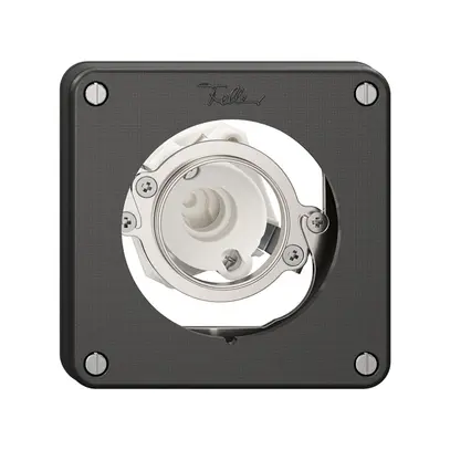 Signallampe NEVO N.CO ohne Kalotte, ohne Glüh- oder Glimmlampe, schwarz 