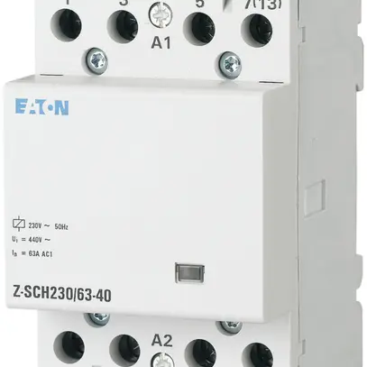 Contattore ETN 2Ch/2R 63A 3L 230V 
