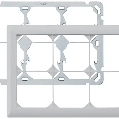 Intestazione INC kallysto.line 2×3 grigio chiaro orizzontale 