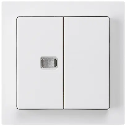 Kit frontale kallysto bianco con 1 lente 60×60mm 