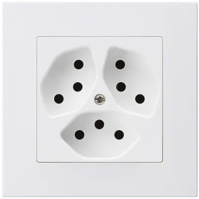 Prise ENC kallysto.pro 3×T13 blanc 