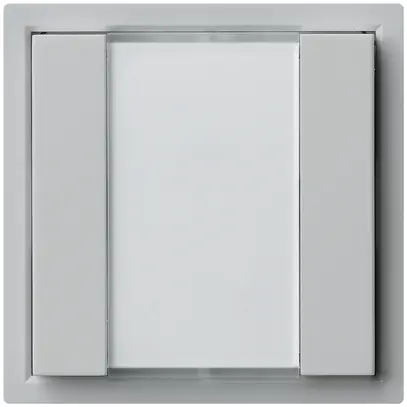 Pulsante multifunzionale INC KNX kallysto doppio grigio chiaro 