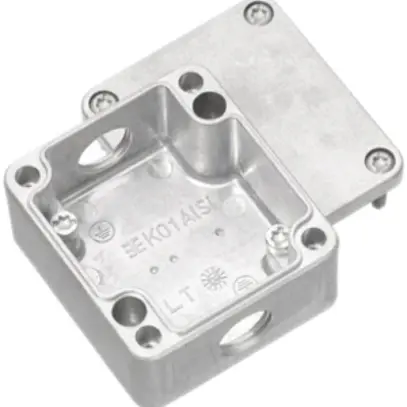 Scatola metallica Weidmüller K01 1M16AB CSS 58×64×34 non trattato giunt.neoprene 