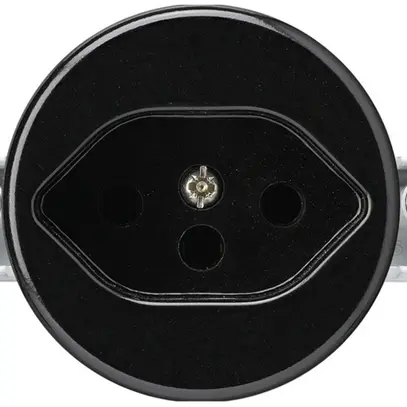 Insert pour prise ENC basico type 13 noir avec sécurité enfants 