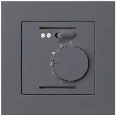 Thermostate d'ambiance ENC kallysto.pro anthracite pour plancher chauffant 