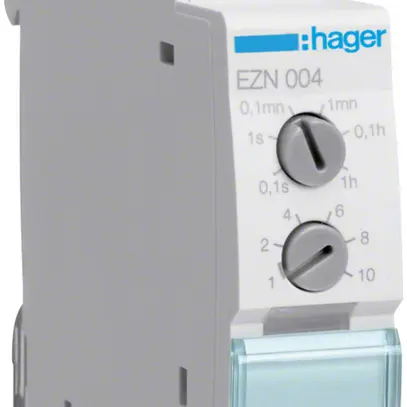 Relè a tempo Hager EZN004 formatore di impulsi 1W 10A 