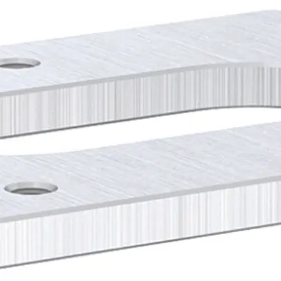 Piastra di montaggio Hager EOCKET 80×49×6mm accia.pregiato p.colonna ESOCKET 