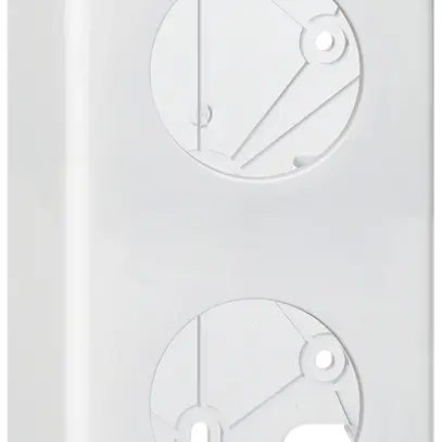 Kit de montage AP basico I-I blanc 2×Ø43mm 