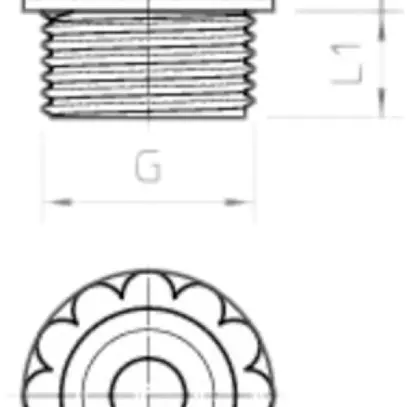 Passe-câble Bettermann M20 8…13mm gris clair 