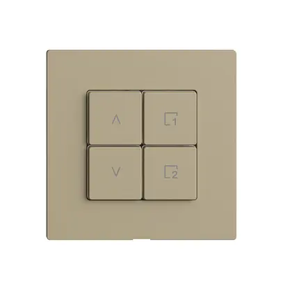 Station secondaire pour interrupteur stores 1c/4t scène WLAN Edue Wiser sand 