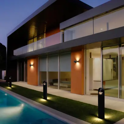 Borne lumineuse LED LEDVANCE SMART+ Swing 6.7W 350lm 3000…6500K IP44 700mm noir 