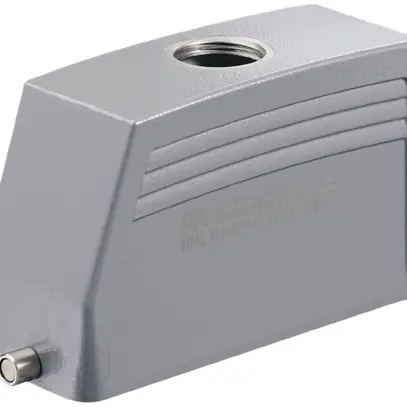 Boîtier pour fiche Weidmüller HDC 64D étrier lg.partie inf.haut grd.8 1×M25 haut 