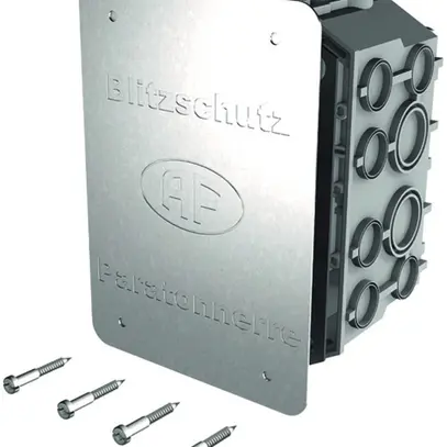 Boîte d'encastrement Flury AL 60 avec couvercle synthétique/inoxydable A2 