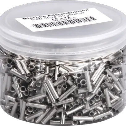 Capocorda Mischke E DIN 46228 2.5mm²/12mm nudo Cu-stagnato 