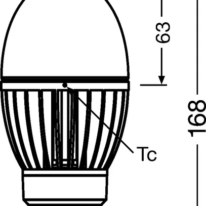 LED-Lampe LEDVANCE HQL LED E27 29W 4000lm 4000K 
