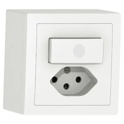 Combinazione lum. AP I SIDUS A 1/3+T13 bianco 