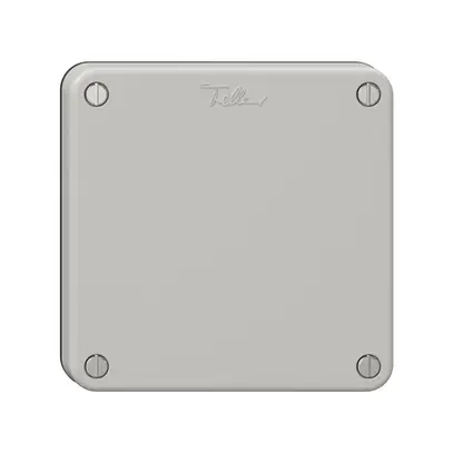 Blindabdeckung NEVO N.CO Einbautiefe 3 mm, lichtgrau 