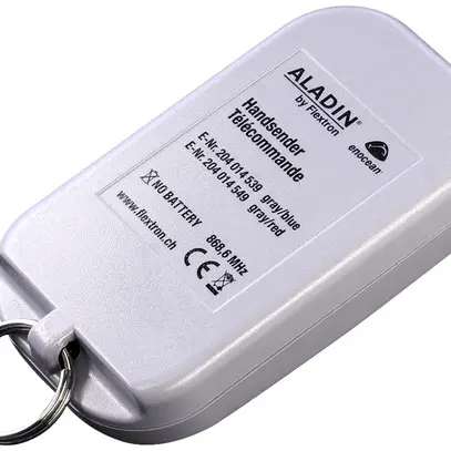 Émetteur portable ALADIN Mini II EnOcean 4-can gris clair/bleu 