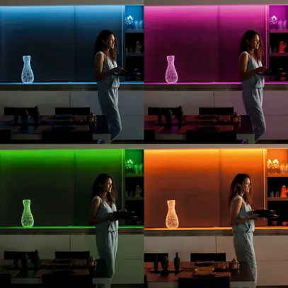 Fascia luminosa LED Philips Lightstrip 220…240V RGB 120° 30m telecomando 