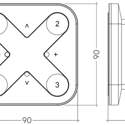 Interfaccia utente Tridonic basicDIM Wireless, nero 