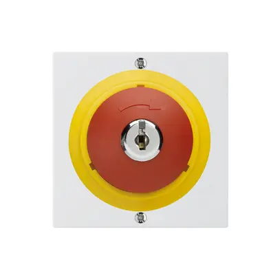 Contatto rota.c.chiave kallysto ARRESTO DI EMERGENZA bianco 