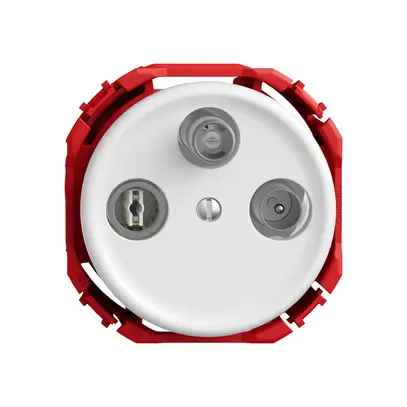 Presa antenna TV-R-SAT STANDARDdue SNAPFIX® DB52 presa di derivazione bi 