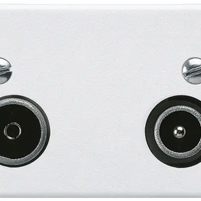 Prise d'antenne FLF Hager R-TV 10.5dB 2GHz blanc 