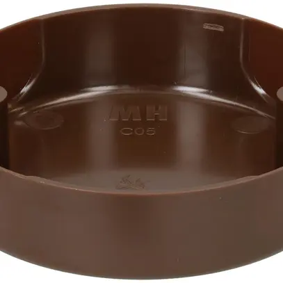 Rosace de plafond MH 2×trous de fixation Ø83×21mm brun 