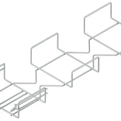 Coude réglable 90° Niedax 54×300mm pour caniveau à grille MTC 