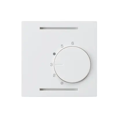 UP-Raumthermostat kallysto weiss ohne Schalter 